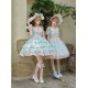 Mademoiselle Pearl Sanrio Cinnamoroll Ocean Themed JSK and OPs(Reservation/2 Colours/Full Payment Without Shipping)